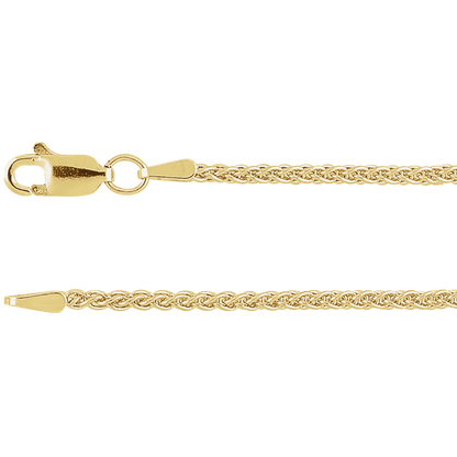 Épi Solaire 14K Gold-Filled &amp; Solid Gold Wheat Chain