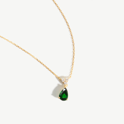Jardin Vert Tsavorite &amp; Diamond Pendant