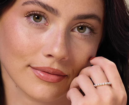 Éveline 14K Gold Freshwater Pearl Ring