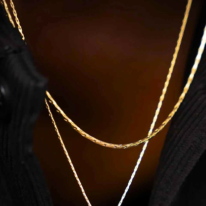 Évoque Homme Link Necklace
