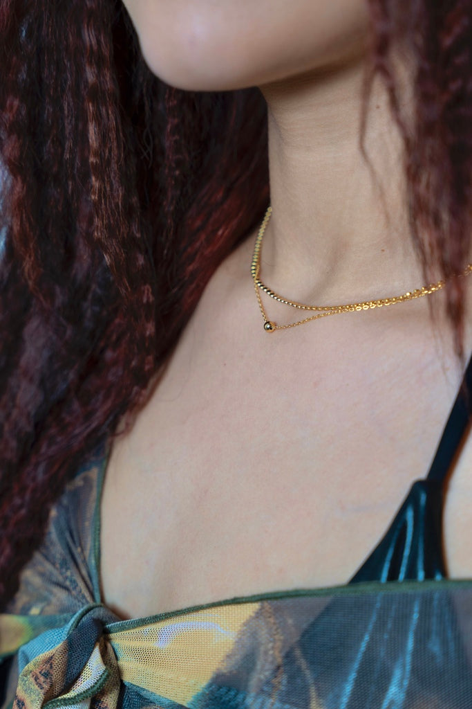CELESTE GOLD NECKLACE | celeste-gold-necklace-2 | Necklaces | Guerilla Choice