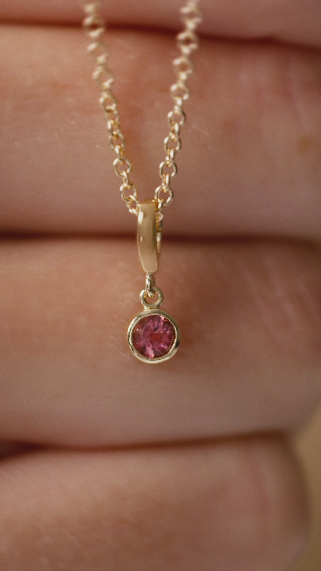 GC Mois de Vie 14K Gold Birthstone Charm