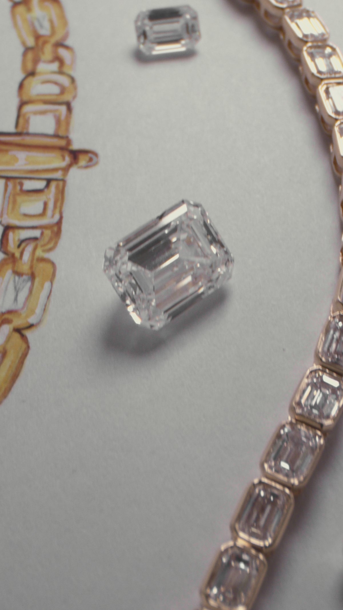 Lab-Grown Diamond Tennis Bracelet in 14k Gold – Ligne Précieuse