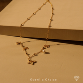 JASMINE CHARM GOLD NECKLACE | jasmine-charm-gold-necklace | Necklace | Guerilla Choice