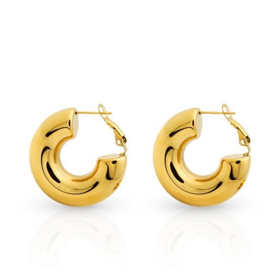VIRGINIE MOULIN GOLD EARRINGS | virginie-moulin-gold-earrings | Guerilla Choice