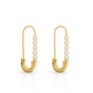 BRIGITTE PIN EARRINGS | brigitte-pin-earrings | Earrings | Guerilla Choice