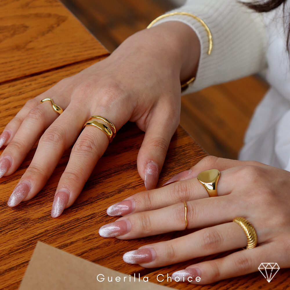 LA ELYSE GOLD RING | la-elyse-gold-ring | Ring | Guerilla Choice