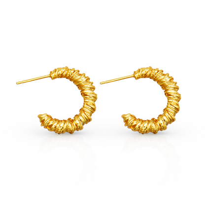 MADELYN CHARM GOLD EARRINGS | madelyn-charm-gold-earrings | Earrings | Guerilla Choice
