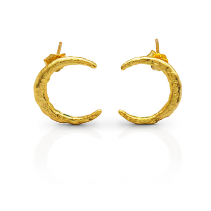 MOON CHARM EARRINGS | moon-charm-earrings | Earrings | Guerilla Choice