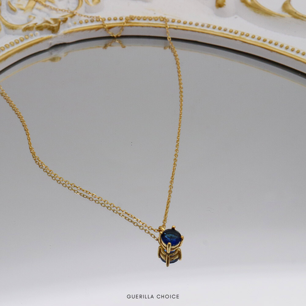 DACEY BLUE NECKLACE | dacey-blue-necklace | Jewelry | Guerilla Choice