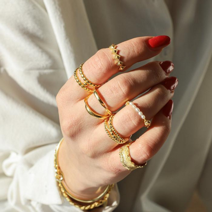ALVERÉ GIRARD GOLD RING | alvere-girard-gold-ring | Rings | Guerilla Choice
