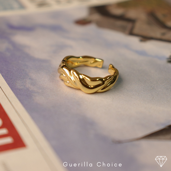 ELISE CHARM GOLD RING | elise-charm-gold-ring | Rings | Guerilla Choice