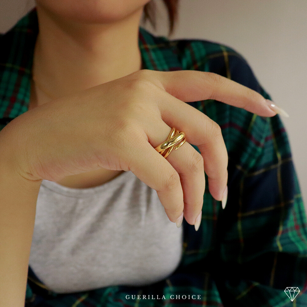 RENÉE CHARM GOLD RING | renee-charm-gold-ring | Rings | Guerilla Choice