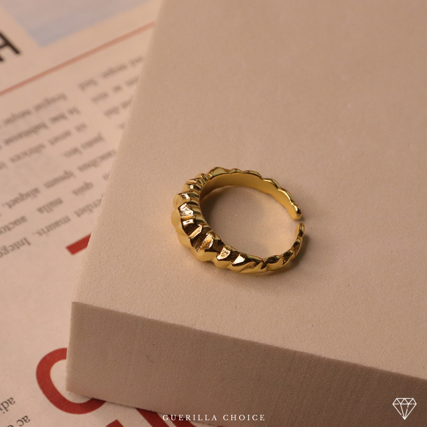 JULIET GOLD RING | juliet-gold-ring | Ring | Guerilla Choice