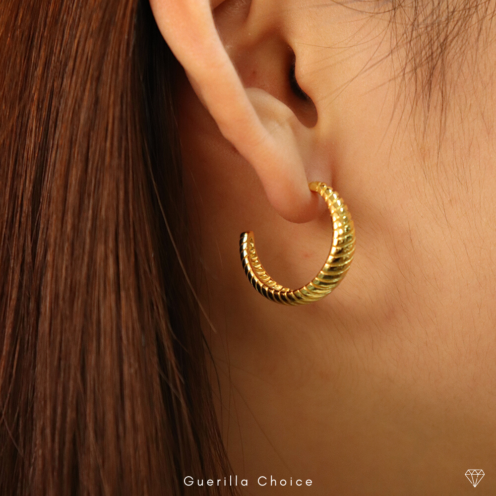 LA ELYSE GOLD EARRINGS | la-elyse-gold-earrings | Earrings | Guerilla Choice