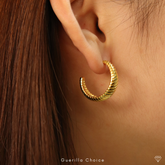 LA ELYSE GOLD EARRINGS | la-elyse-gold-earrings | Earrings | Guerilla Choice