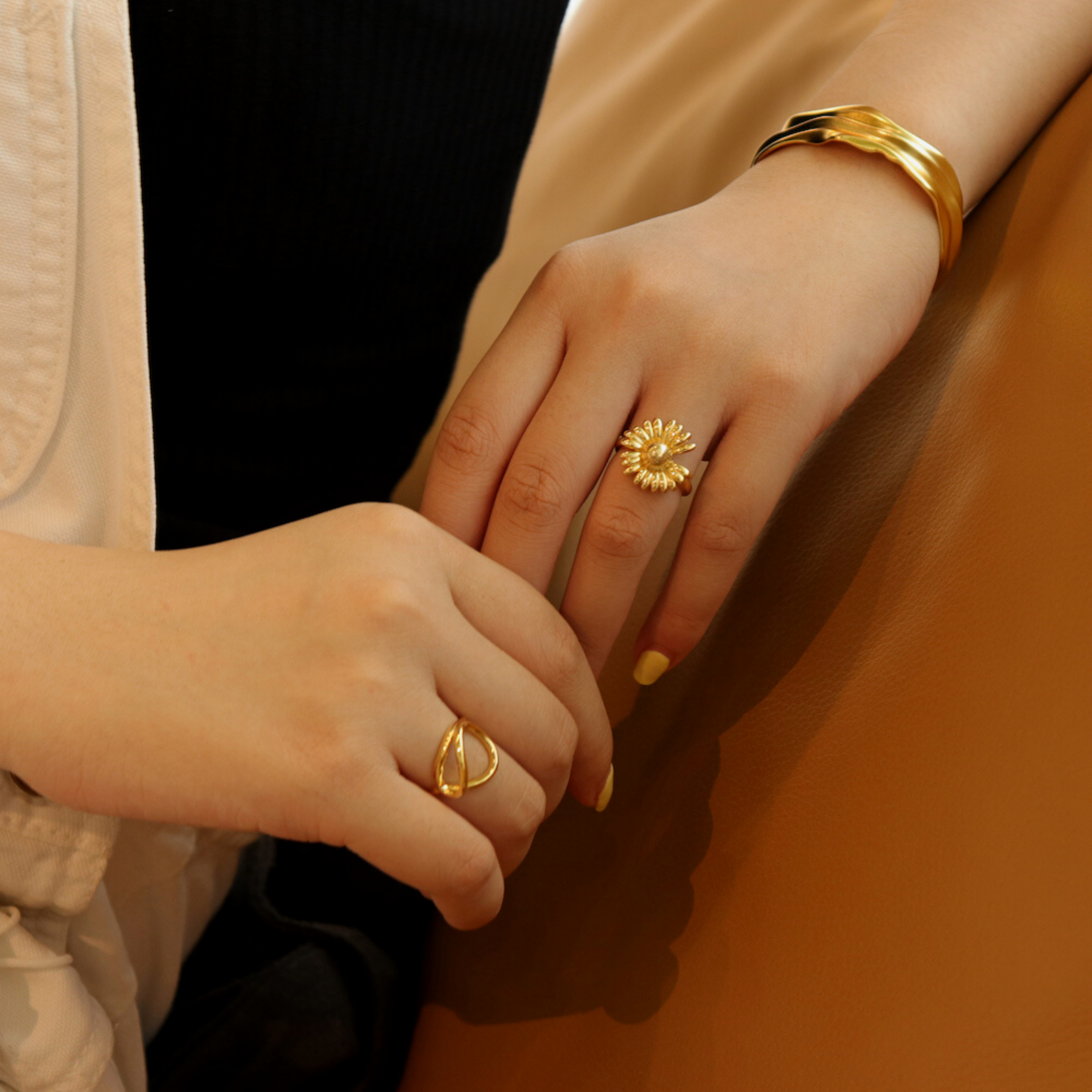 BERNETTA GOLD RING | bernetta-gold-ring | Ring | Guerilla Choice
