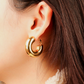 VIRGINIE MOULIN GOLD EARRINGS | virginie-moulin-gold-earrings | Guerilla Choice
