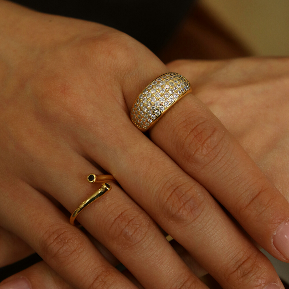 ROCHELLE CRYSTAL RING | rochelle-crystal-ring | Rings | Guerilla Choice