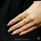 ELISE CHARM GOLD RING | elise-charm-gold-ring | Rings | Guerilla Choice