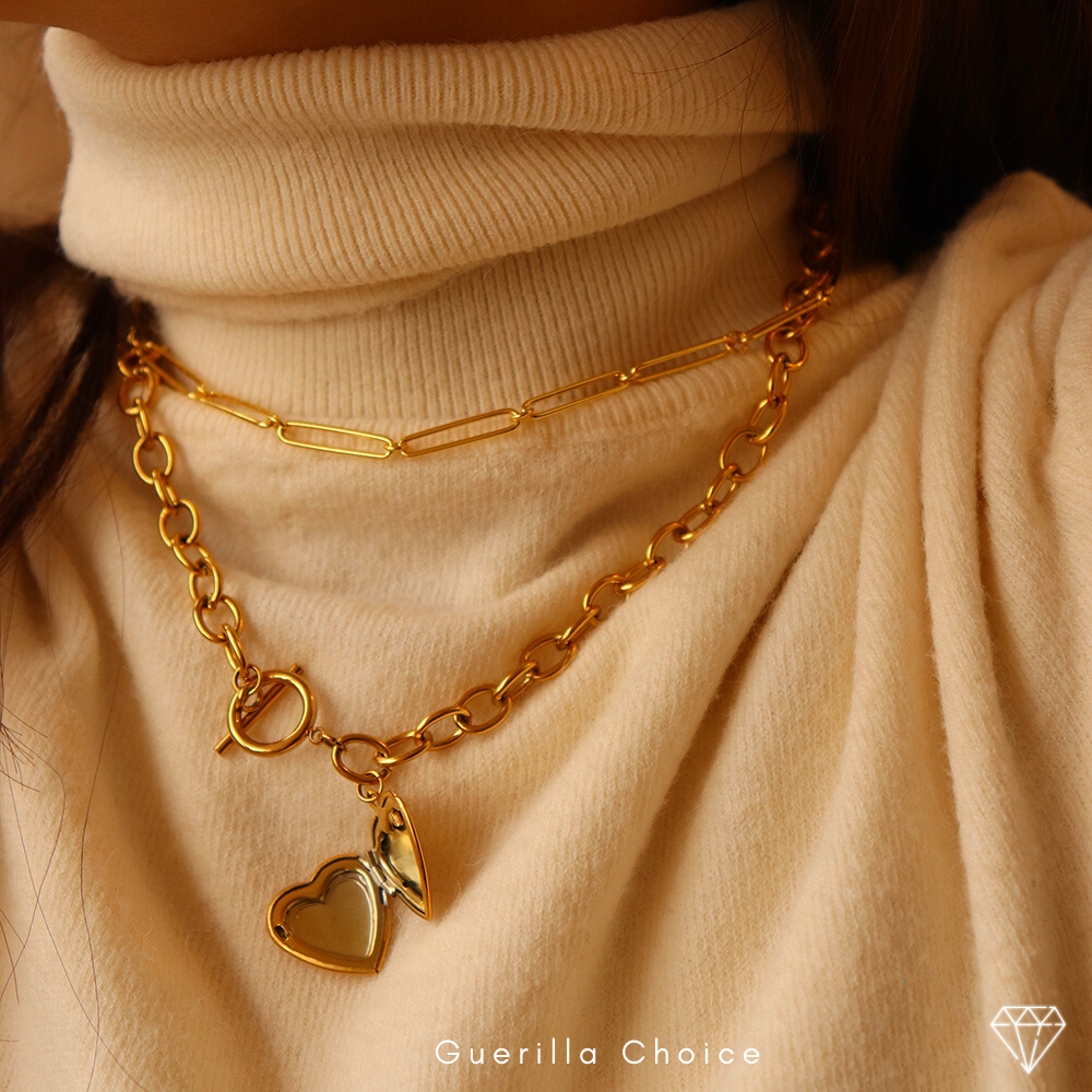 ALISON CHARM CHAIN NECKLACE | alison-charm-chain-necklace | Necklace | Guerilla Choice