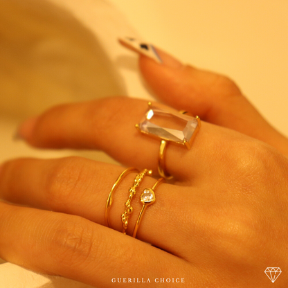MON TRÈSOR CRYSTAL RING | mon-tresor-crystal-ring | Rings | Guerilla Choice