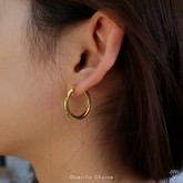 CLAIRE GOLD EARRINGS | claire-gold-earrings | Earrings | Guerilla Choice