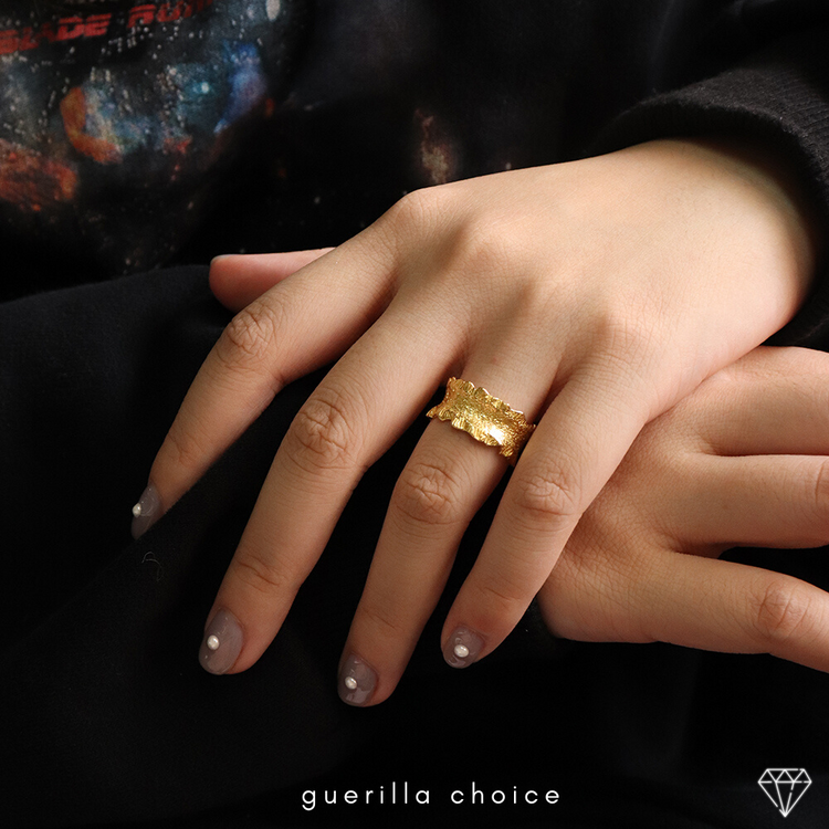 LAVENDER GOLD RING | lavender-gold-ring | Rings | Guerilla Choice