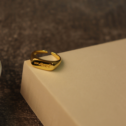 MERCI GOLD RING | merci-gold-ring | Ring | Guerilla Choice