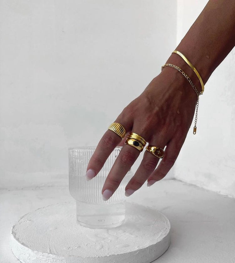 AGACE GOLD RING | agace-gold-ring | Rings | Guerilla Choice