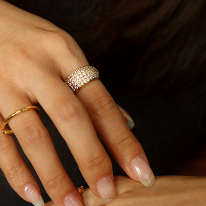 ROCHELLE CRYSTAL RING | rochelle-crystal-ring | Rings | Guerilla Choice