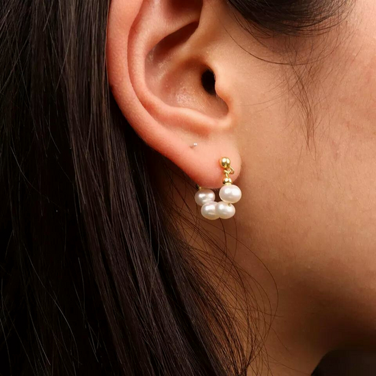 LORRAINE PEARL EARRINGS | lorraine-pearl-earrings | Guerilla Choice