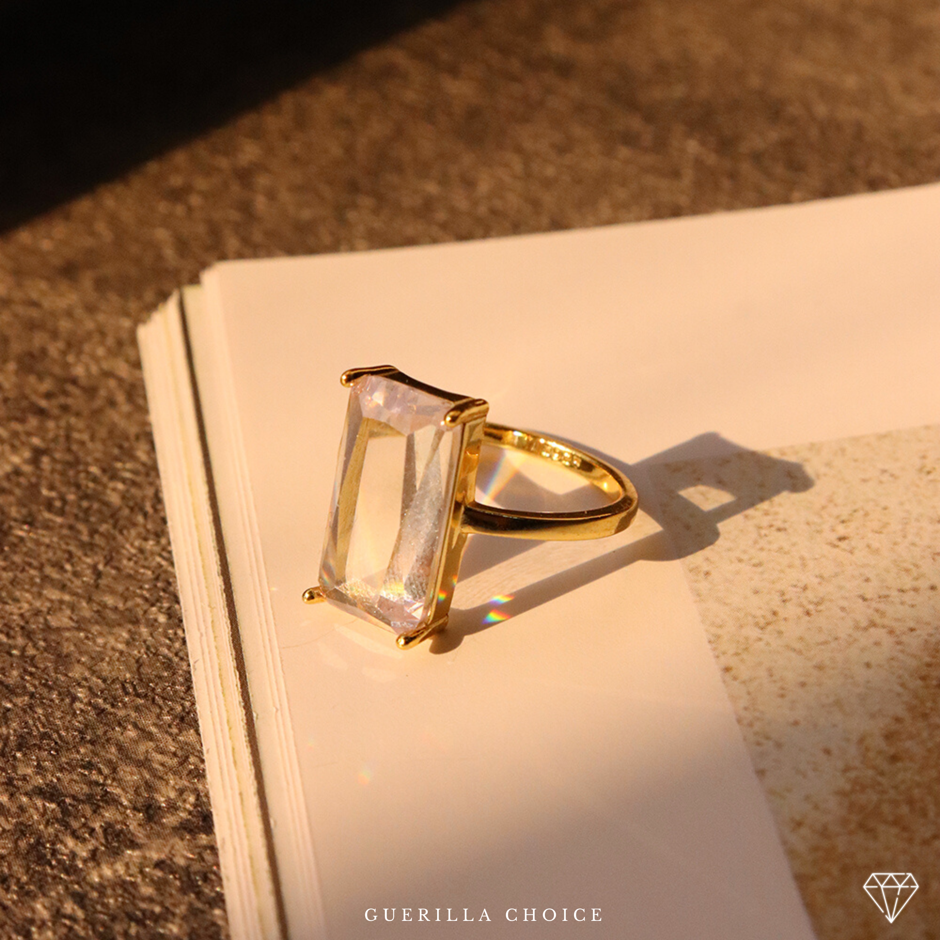 MON TRÈSOR CRYSTAL RING | mon-tresor-crystal-ring | Rings | Guerilla Choice