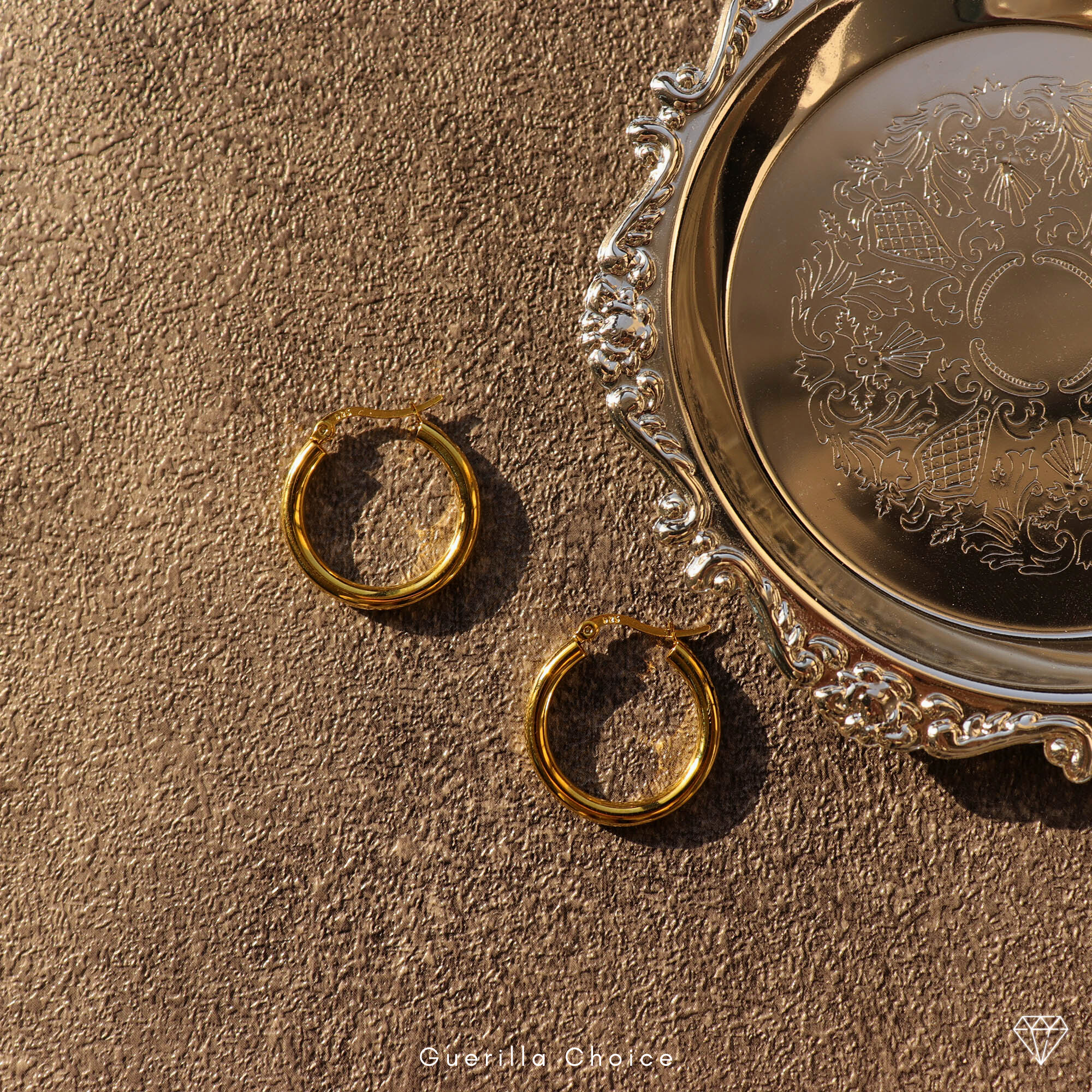 CLAIRE GOLD EARRINGS | claire-gold-earrings | Earrings | Guerilla Choice