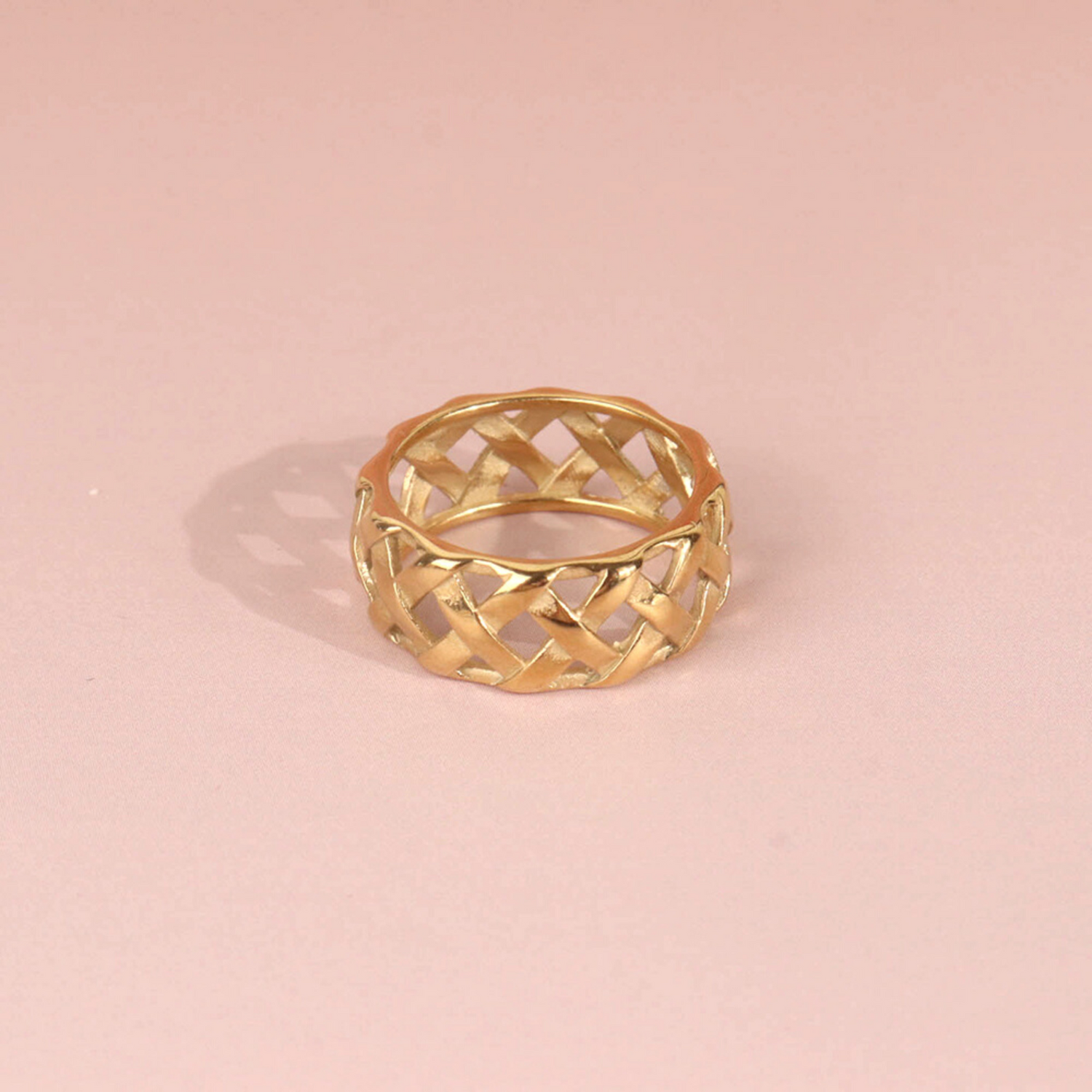 Louis Vuitton Gold Tone Celeste Bracelet & Ring Set