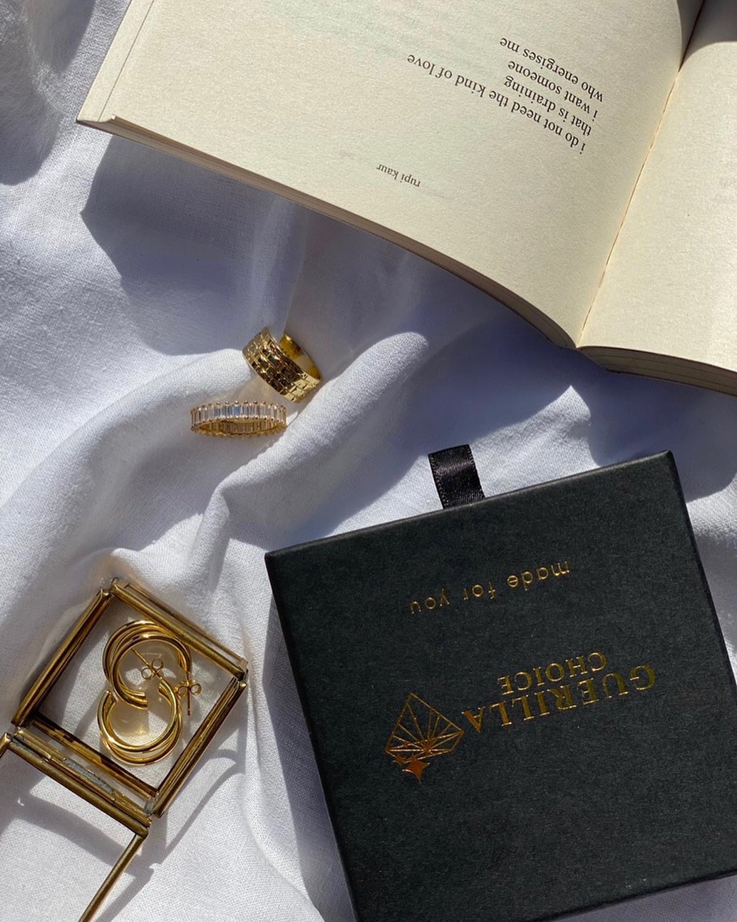 ELISE CHARM GOLD EARRINGS | elise-charm-gold-earrings | Earrings | Guerilla Choice