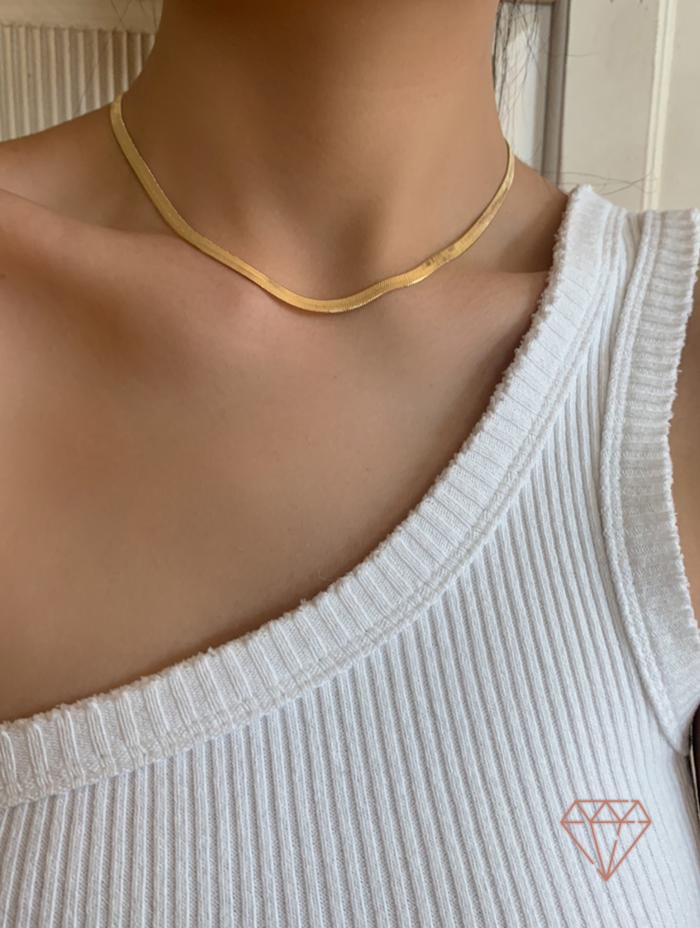 18K GOLD PLATED CHAIN NECKLACE | 18k-gold-plated-chain-necklace | Necklace | Guerilla Choice