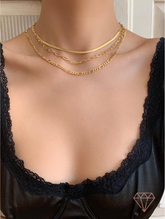 18K GOLD PLATED CHAIN NECKLACE | 18k-gold-plated-chain-necklace | Necklace | Guerilla Choice