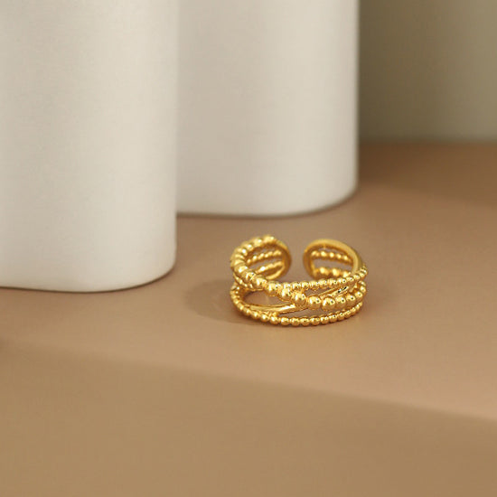 LA PALETTE GOLD RING | la-palette-gold-ring | Ring | Guerilla Choice