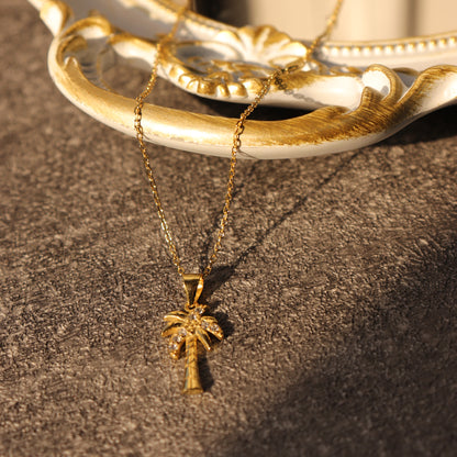 FAIR TALLY PALM NECKLACE | fair-tally-palm-necklace | Necklace | Guerilla Choice