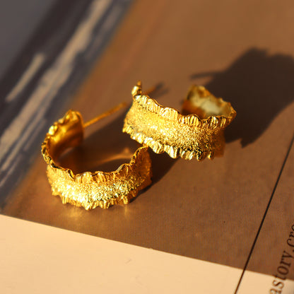 LAVENDER GOLD EARRINGS | lavender-gold-earrings | Earrings | Guerilla Choice