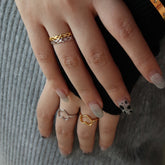 LA DNA CHARM RING | la-dna-charm-ring | Ring | Guerilla Choice