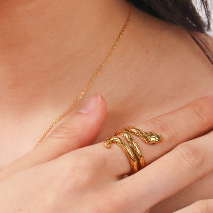 ESTELLE SNAKE RING | estelle-snake-ring | Rings | Guerilla Choice