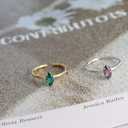 AMELIE CRYSTAL CHARM RING | amelie-crystal-charm-ring | Ring | Guerilla Choice