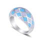 RÈNEE REYER BLUE RING | renee-reyer-blue-ring | Plastic Ring | Guerilla Choice