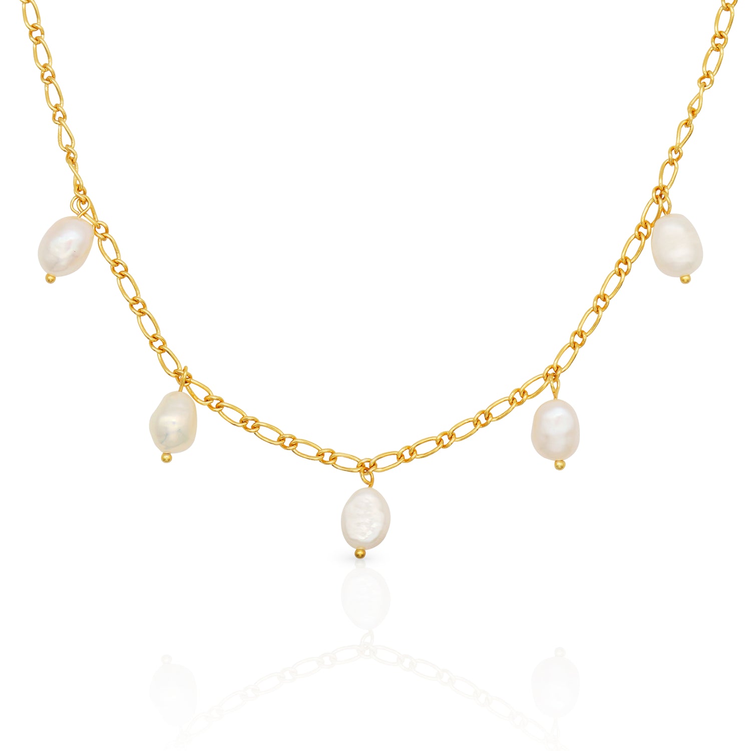 PEARL CHARM 18K GOLD PLATED | pearl-charm-18k-gold-plated | Necklace | Guerilla Choice