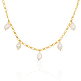 PEARL CHARM 18K GOLD PLATED | pearl-charm-18k-gold-plated | Necklace | Guerilla Choice