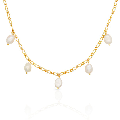 PEARL CHARM 18K GOLD PLATED | pearl-charm-18k-gold-plated | Necklace | Guerilla Choice