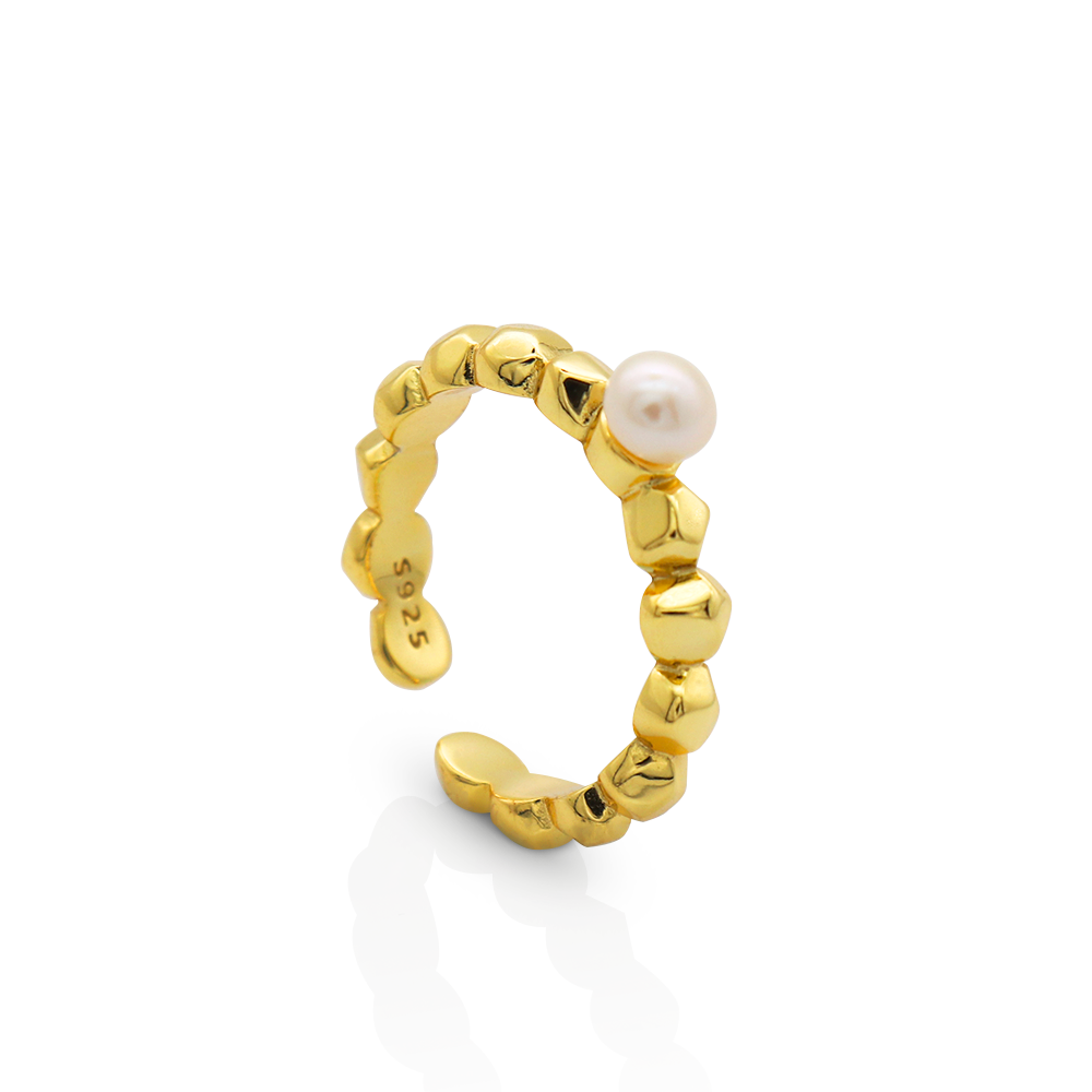 JASMINE PEARL CHARM RING | jasmine-pearl-charm-ring | Rings | Guerilla Choice