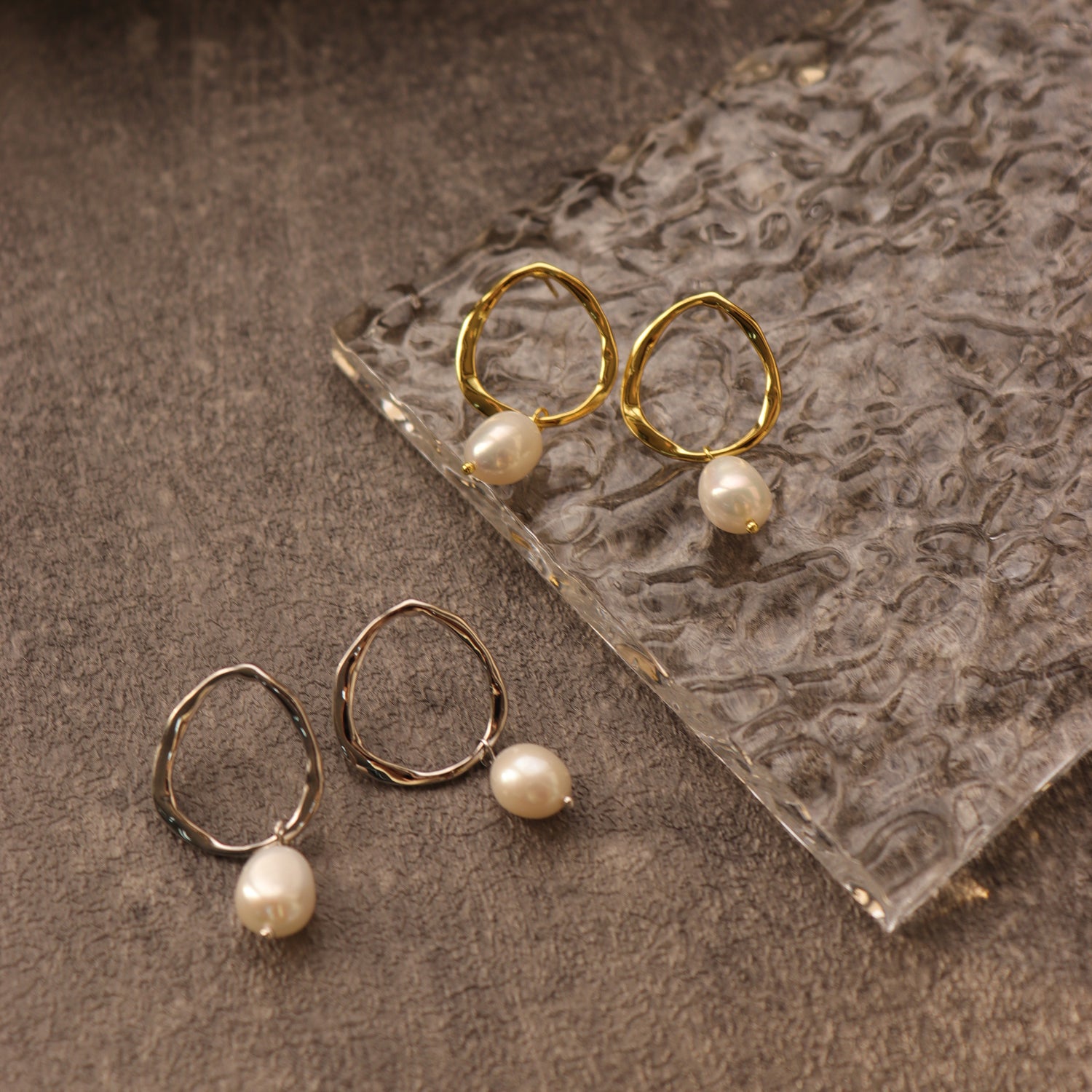 SEASHELL GOLD PEARL EARRINGS | seashell-gold-pearl-earrings | Earrings | Guerilla Choice